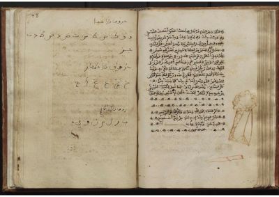 RBME Árabe 108 (2º) — Kitāb šarḥ al-Aǧurrūmiya