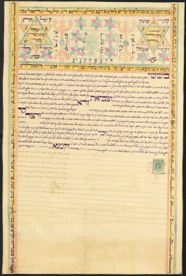 Spain CSIC CSIC001222960 — Ketubá o Contrato matrimonial