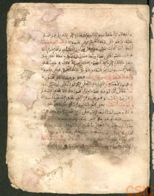 Spain CSIC 990013532670204201 — Maswātī, Abū ʽAmr ʽUṯmān b. Saʽīd b. ʽAbd Allāh al