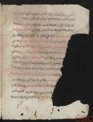 Spain CSIC 990013534460204201 — [قطعة من كتاب في علم اللغة] ‭