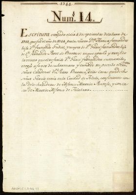 PARES ARION,C.1,D.42-43 — Traslado de la escritura por la que Teresa Fernández, hija de Fernando Gudiel y mujer de Garci Fernandez, ratifica la venta que su marido hi...