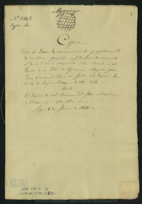 PARES LUQUE,C.70,D.26 — Traslado realizado por José Martínez Corán, notario del colegio de la audiencia territorial de Granada, de una escritura de reconocimiento y...