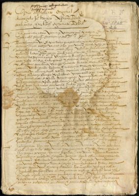 PARES INQUISICIÓN,1748,Exp.26 — Proceso de fe de Angel Juan Hazizi