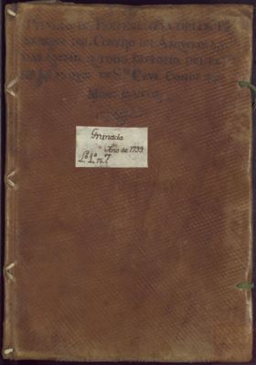 PARES SANTA CRUZ,C.2,D.1 — Traslado de los títulos de propiedad de los cortijos de Asquerosa y Daragedid, en la Vega de Granada, propiedad del VIII marqués de Santa Cr...