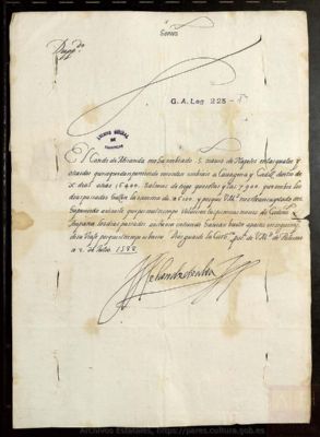 PARES GYM,LEG,225 — Cartas del conde de Alba; conde de Fuentes; Francisco Duarte; Sancho Pardo de Osorio; don Alonso de Bazán; Gonzalo de Salamanca; duque de Me...