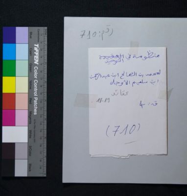 EAP913/1/24 — ʿAqīdat al-Awjalī (Yattara, Timbuktu)